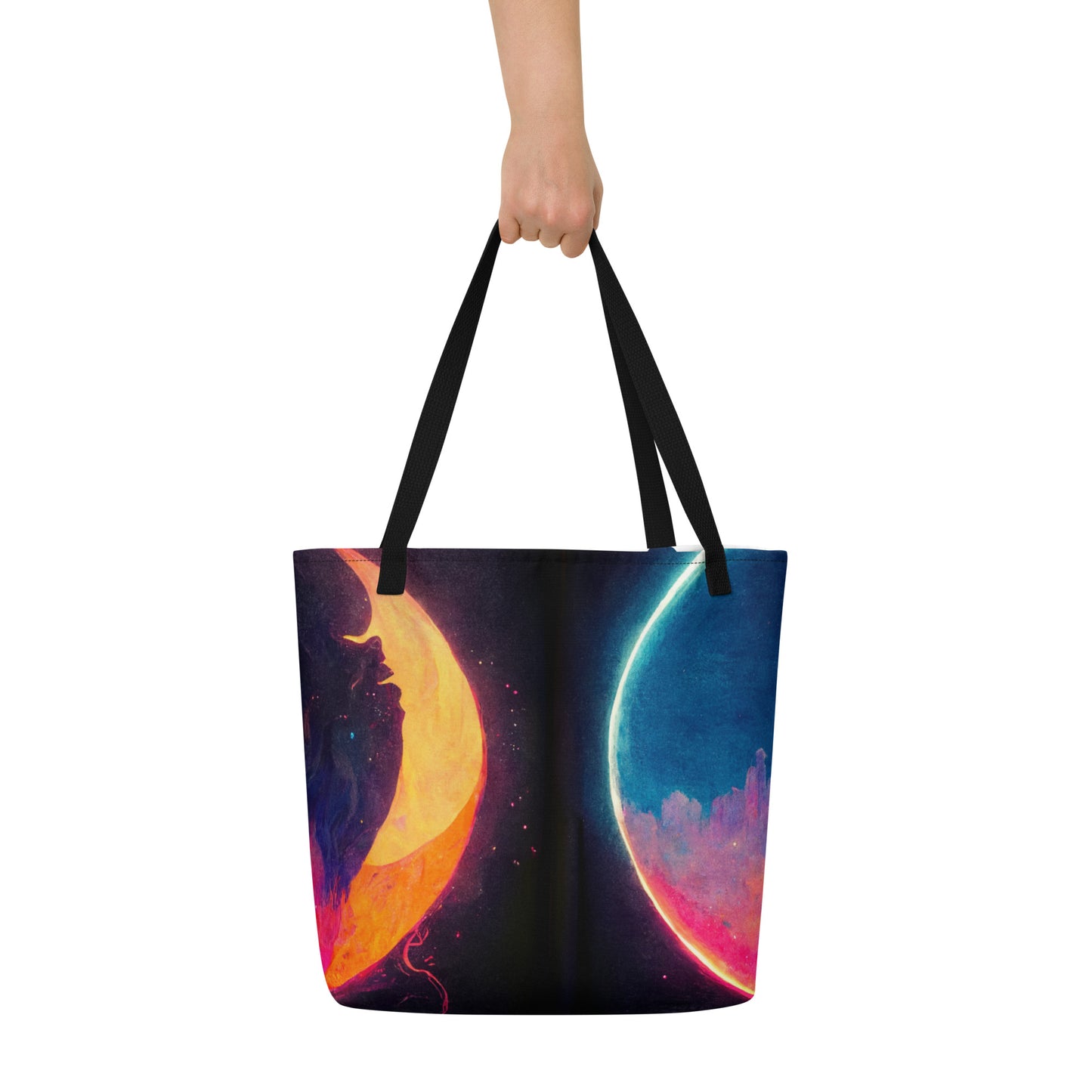 Duality Of Time Tote Bag