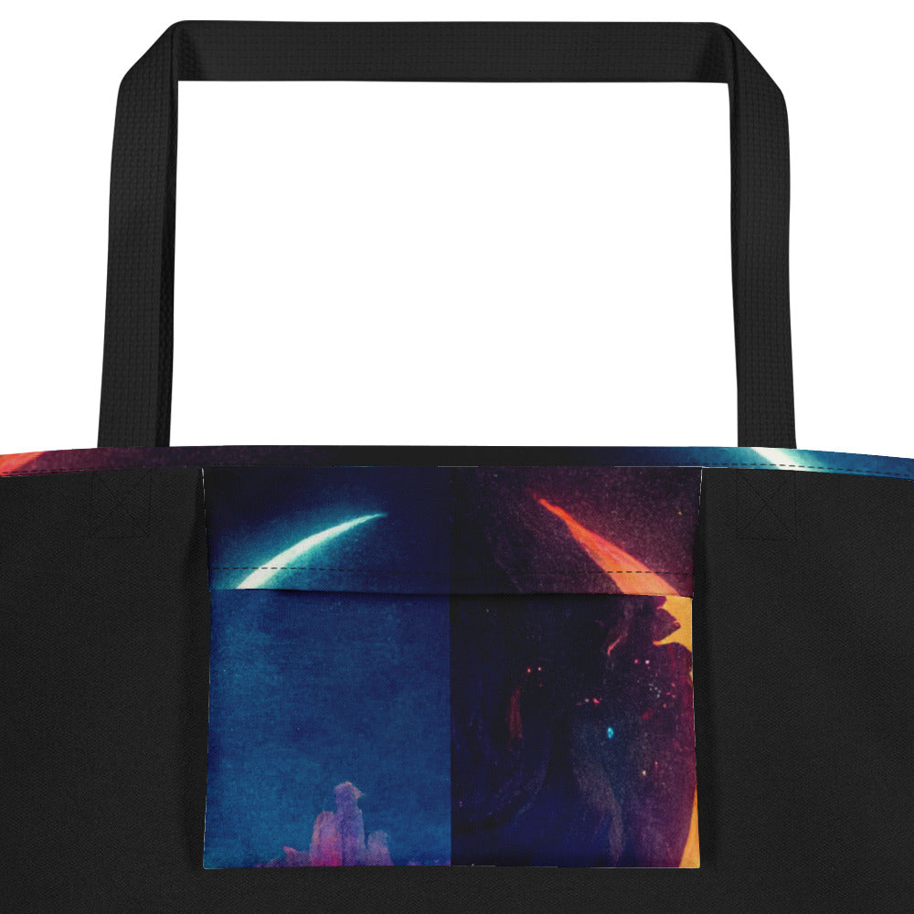 Duality Of Time Tote Bag