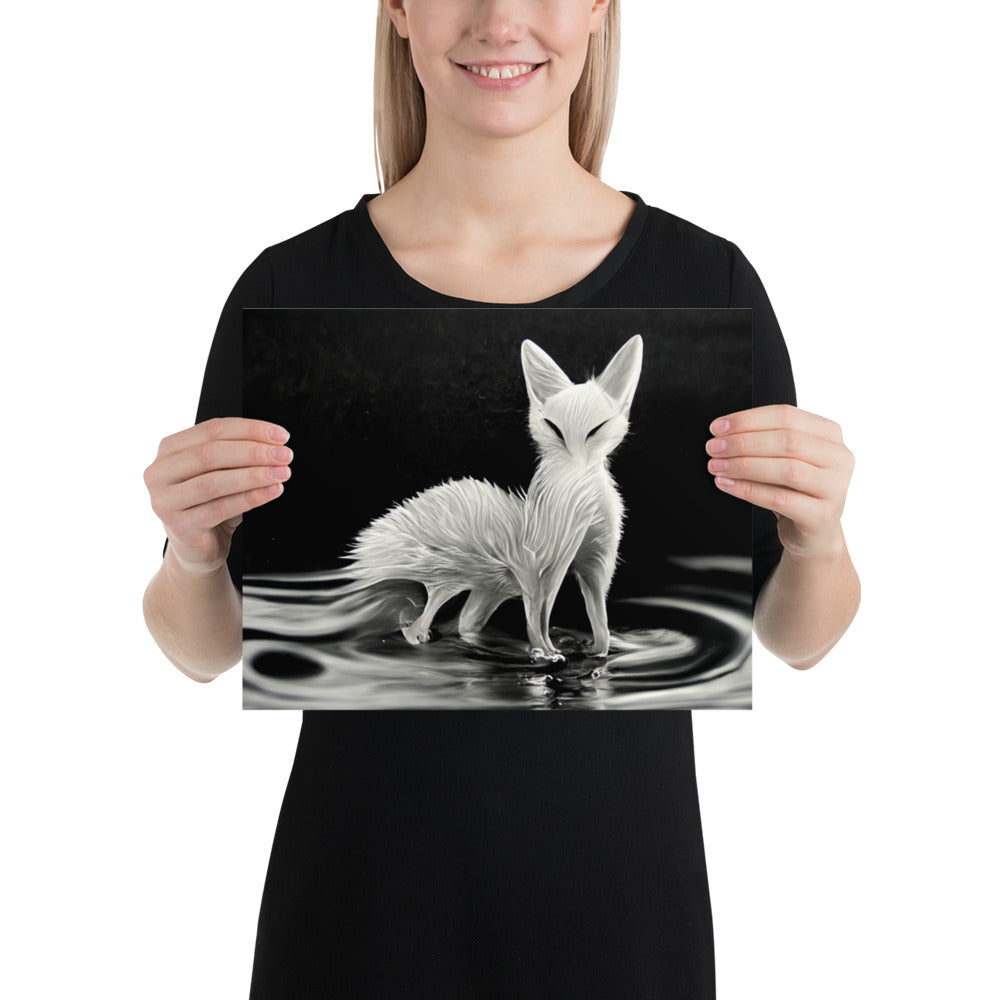 "Norwegian Forest Fox" Poster