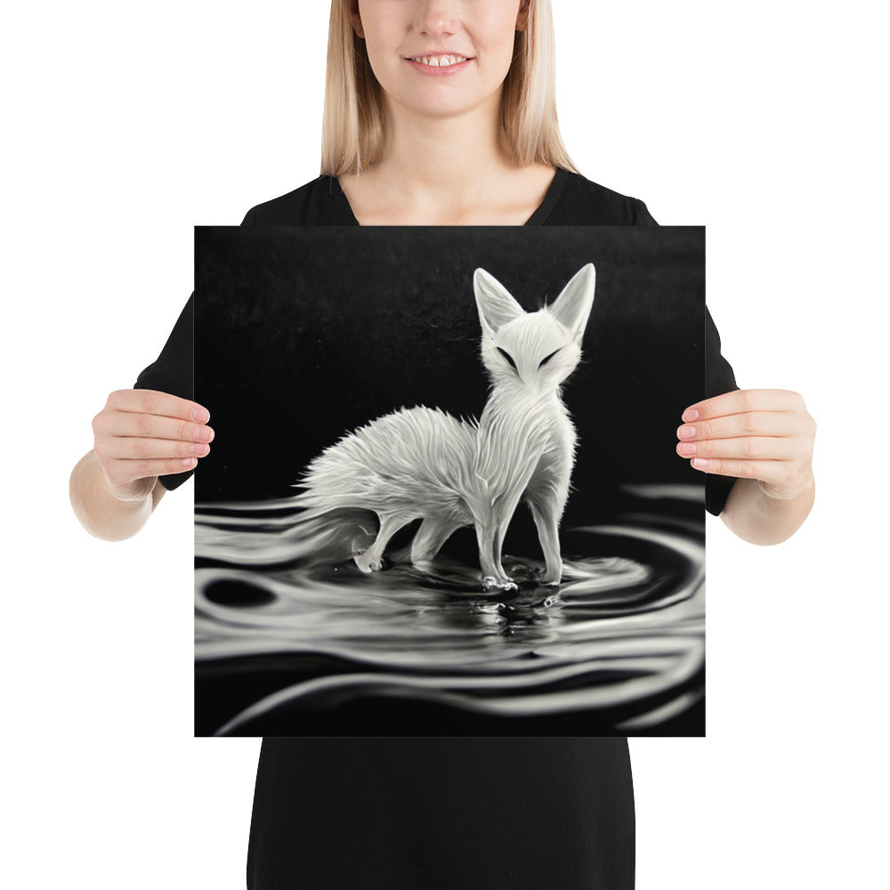 "Norwegian Forest Fox" Poster