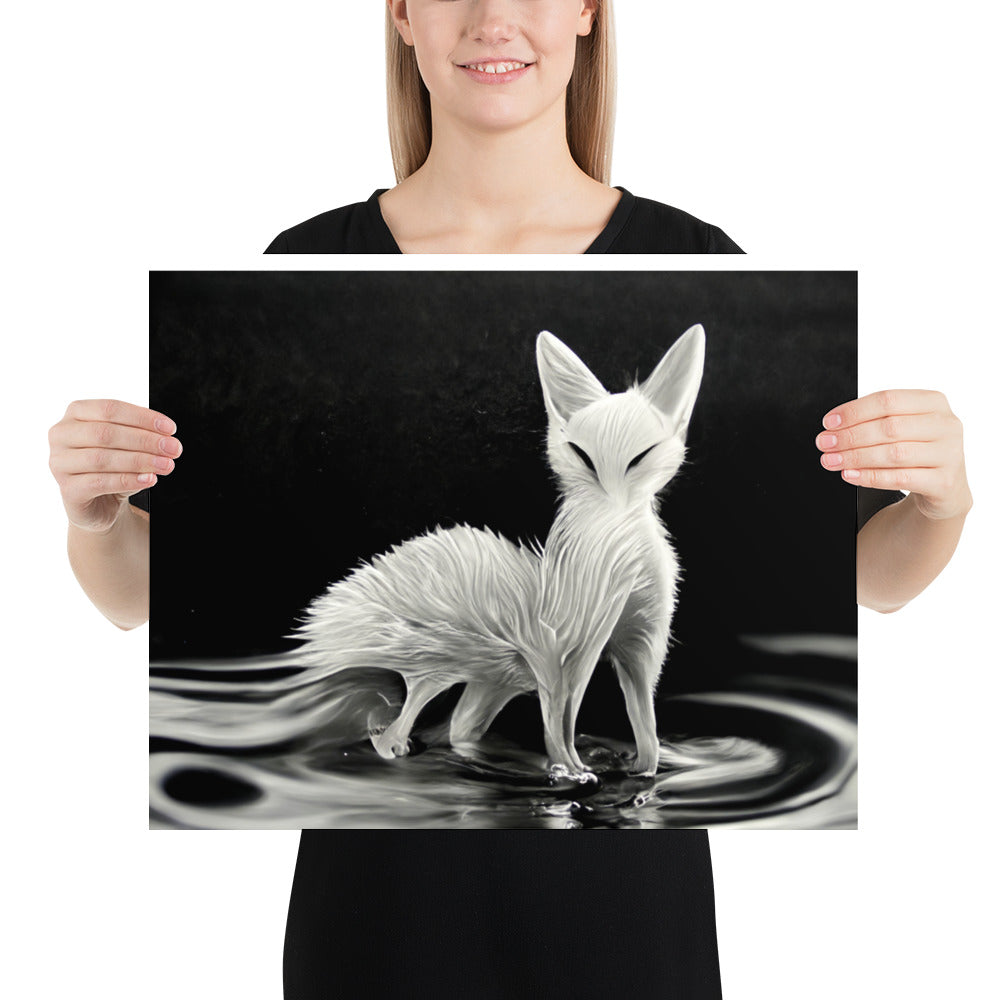 "Norwegian Forest Fox" Poster