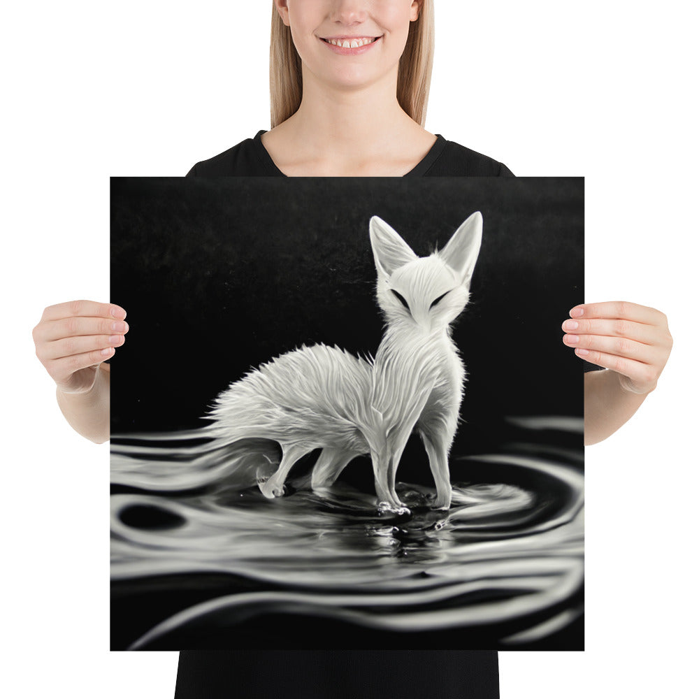 "Norwegian Forest Fox" Poster