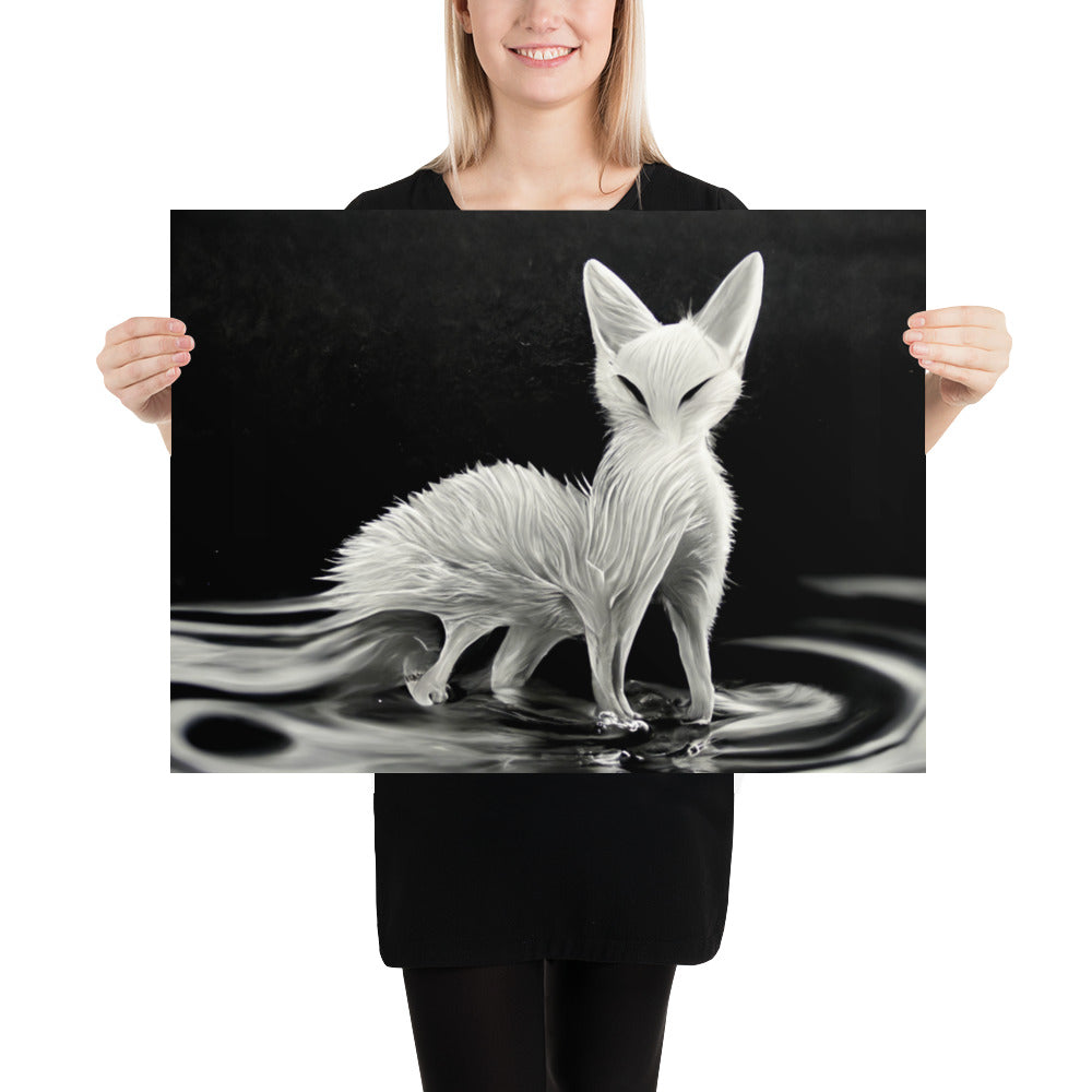 "Norwegian Forest Fox" Poster