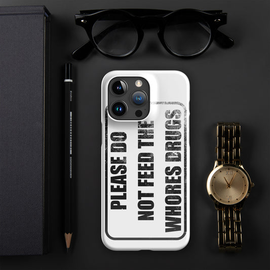 "Please Do Not" IPhone Case