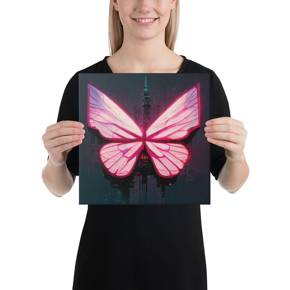 "Cyber Wings" Canvas Print