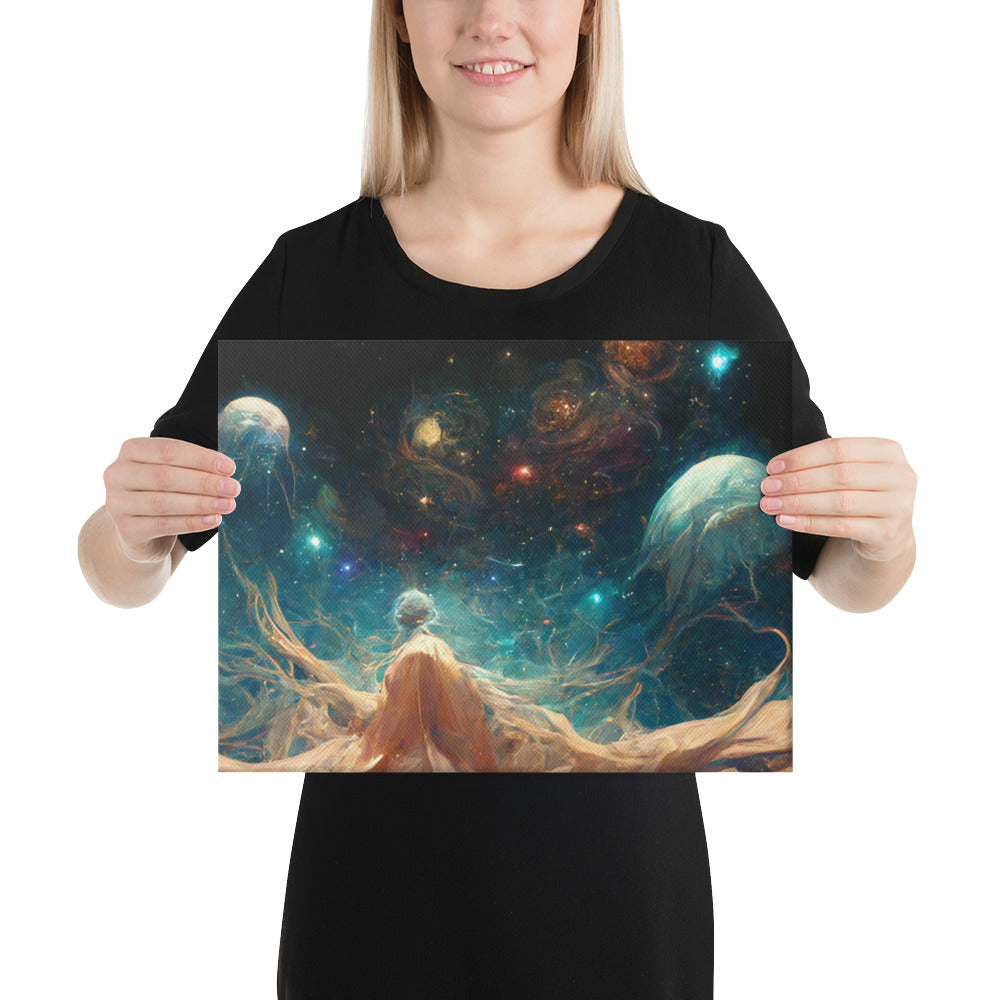 "Deity" Canvas Print