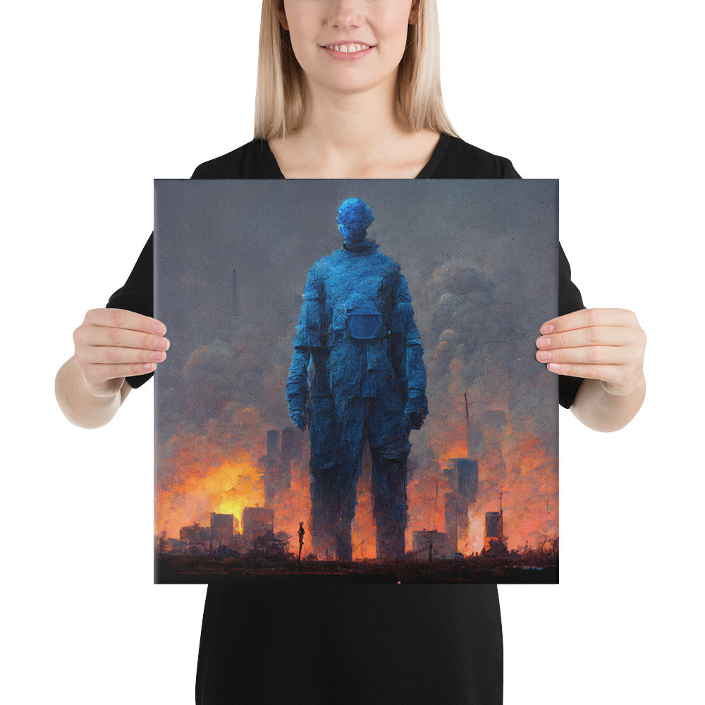 "Look What We've Made" Canvas Print