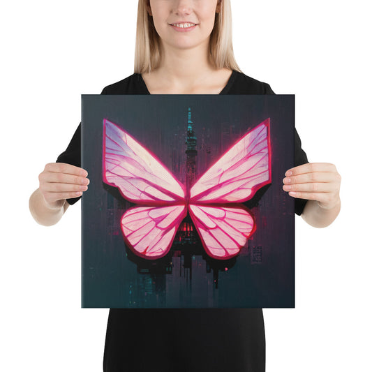 "Cyber Wings" Canvas Print