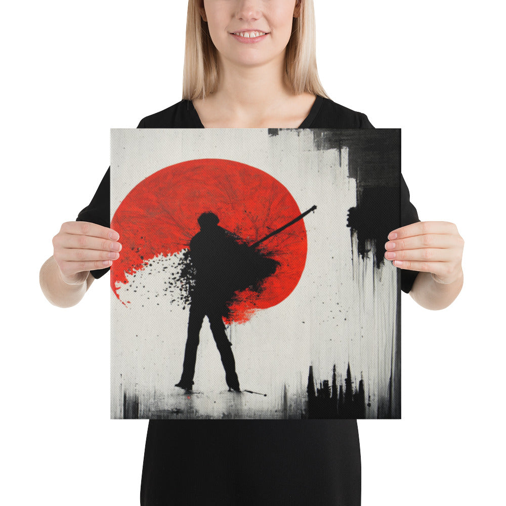 "The Blood Cut" Canvas Print