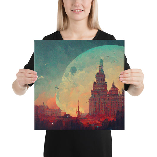 "The Capital" Canvas Print