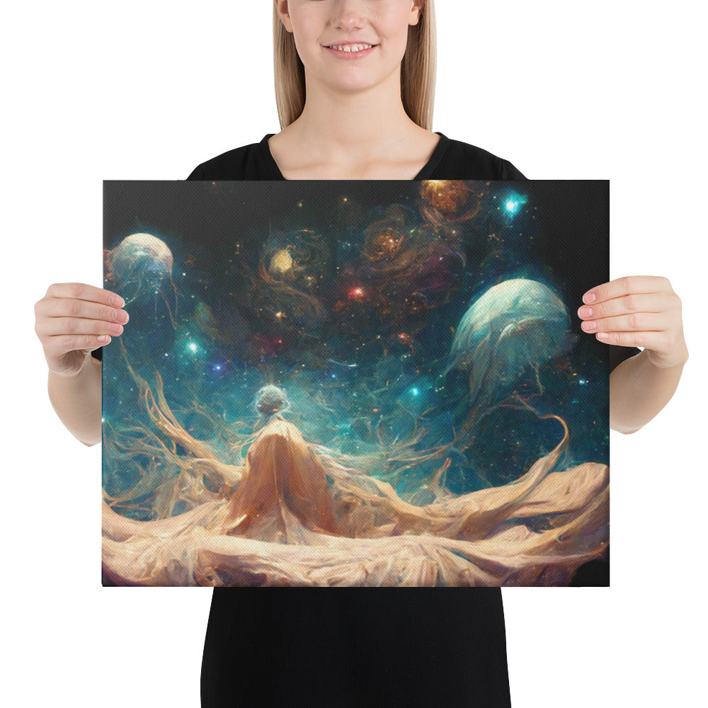 "Deity" Canvas Print