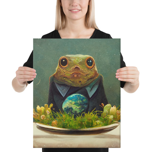 "Frauwg" Canvas Print