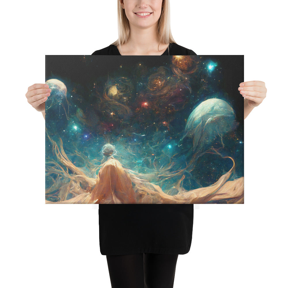 "Deity" Canvas Print