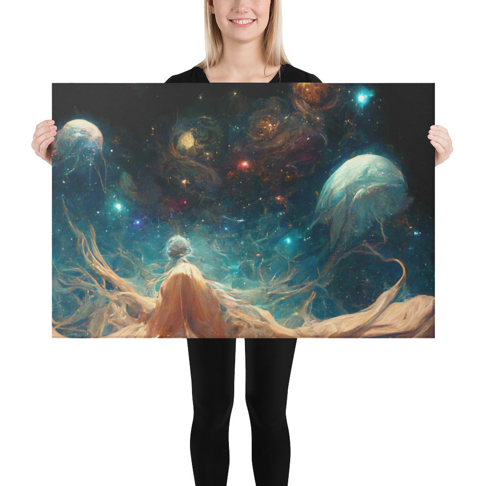 "Deity" Canvas Print