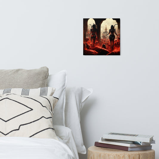 "Muses" Metal Print